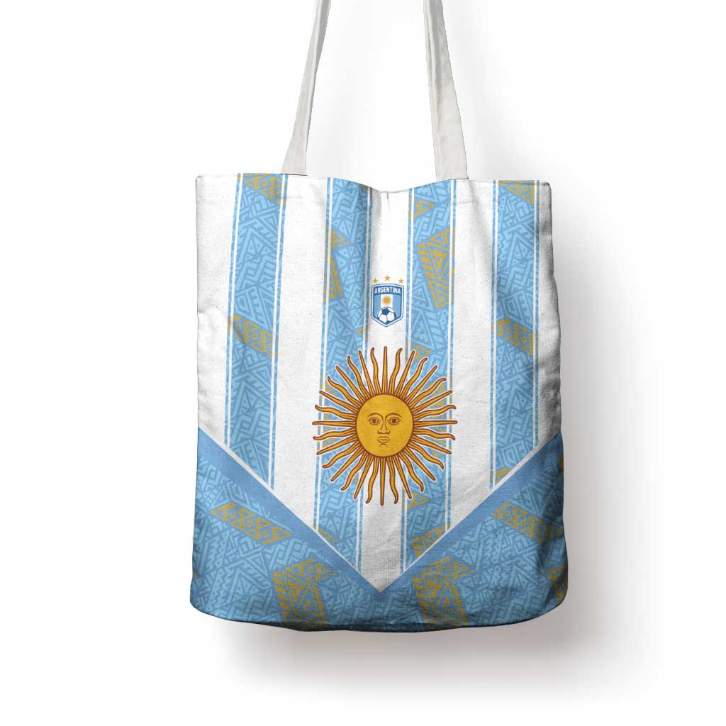World Football 2026 Argentina Tote Bag La Albiceleste Pride Sun of May