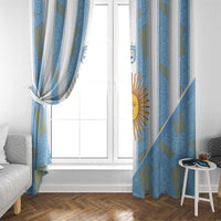 World Football 2026 Argentina Window Curtain La Albiceleste Pride Sun of May