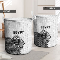 World Football 2026 Egypt Laundry Basket Pharaohs Hieroglyphs Pride White Version