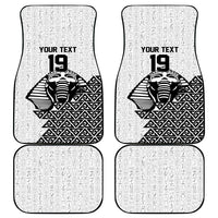 Custom World Football 2026 Egypt Car Mats Pharaohs Hieroglyphs Pride White Version