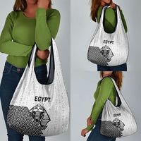World Football 2026 Egypt Grocery Bag Pharaohs Hieroglyphs Pride White Version