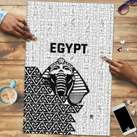 World Football 2026 Egypt Puzzle Pharaohs Hieroglyphs Pride White Version