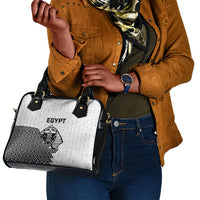 World Football 2026 Egypt Shoulder Handbag Pharaohs Hieroglyphs Pride White Version