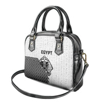 World Football 2026 Egypt Shoulder Handbag Pharaohs Hieroglyphs Pride White Version