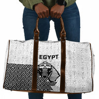 World Football 2026 Egypt Travel Bag Pharaohs Hieroglyphs Pride White Version