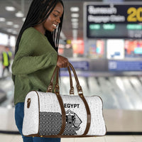 World Football 2026 Egypt Travel Bag Pharaohs Hieroglyphs Pride White Version