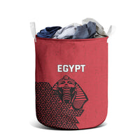 World Football 2026 Egypt Laundry Basket Pharaohs Hieroglyphs Pride Red Version