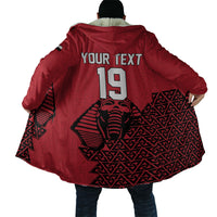 Custom World Football 2026 Egypt Cloak Pharaohs Hieroglyphs Pride Red Version