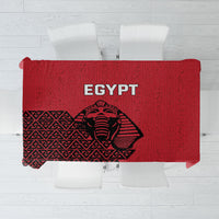 World Football 2026 Egypt Tablecloth Pharaohs Hieroglyphs Pride Red Version