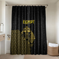 World Football 2026 Egypt Bathroom Set Pharaohs Hieroglyphs Pride Black Version