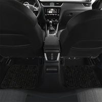 Custom World Football 2026 Egypt Car Mats Pharaohs Hieroglyphs Pride Black Version