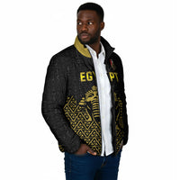 Custom World Football 2026 Egypt Padded Jacket Pharaohs Hieroglyphs Pride Black Version