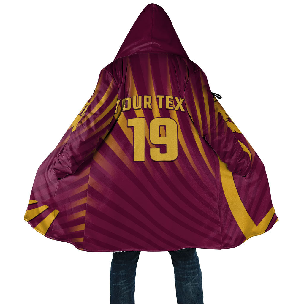Custom West Indies Cricket Cloak Palm Tree Sunburst Glory