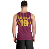 Custom West Indies Cricket Men Tank Top Palm Tree Sunburst Glory