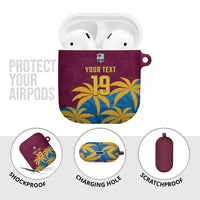 Custom West Indies Cricket AirPods Case The Maroons Calypso Heritage