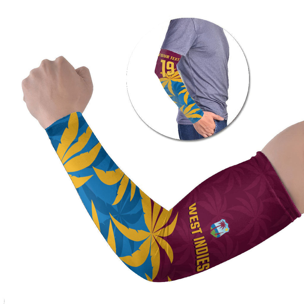 Custom West Indies Cricket Arm Sleeves The Maroons Calypso Heritage