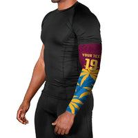Custom West Indies Cricket Arm Sleeves The Maroons Calypso Heritage