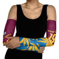 Custom West Indies Cricket Arm Sleeves The Maroons Calypso Heritage