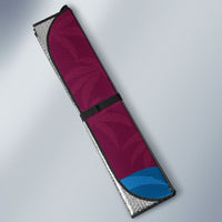 Custom West Indies Cricket Auto Sun Shade The Maroons Calypso Heritage
