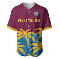 Custom West Indies Cricket Baseball Jersey The Maroons Calypso Heritage