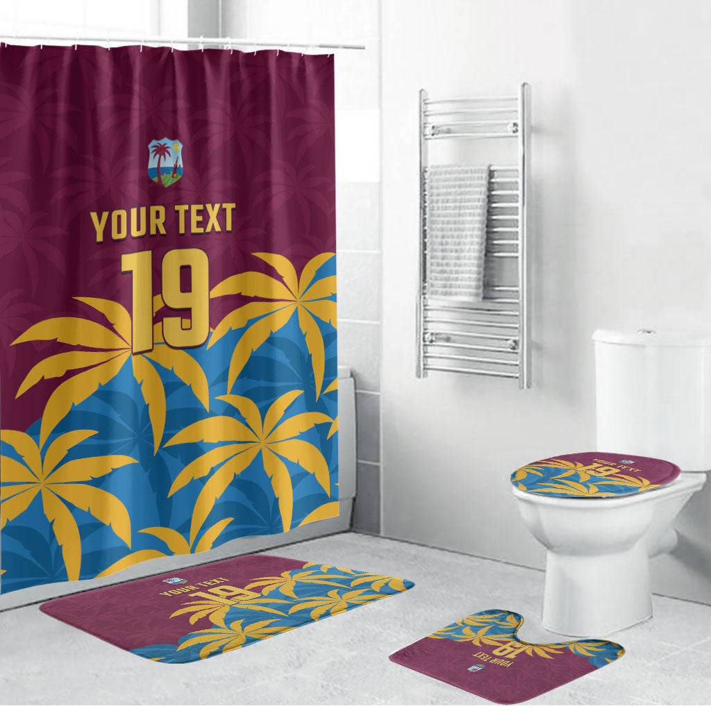 Custom West Indies Cricket Bathroom Set The Maroons Calypso Heritage