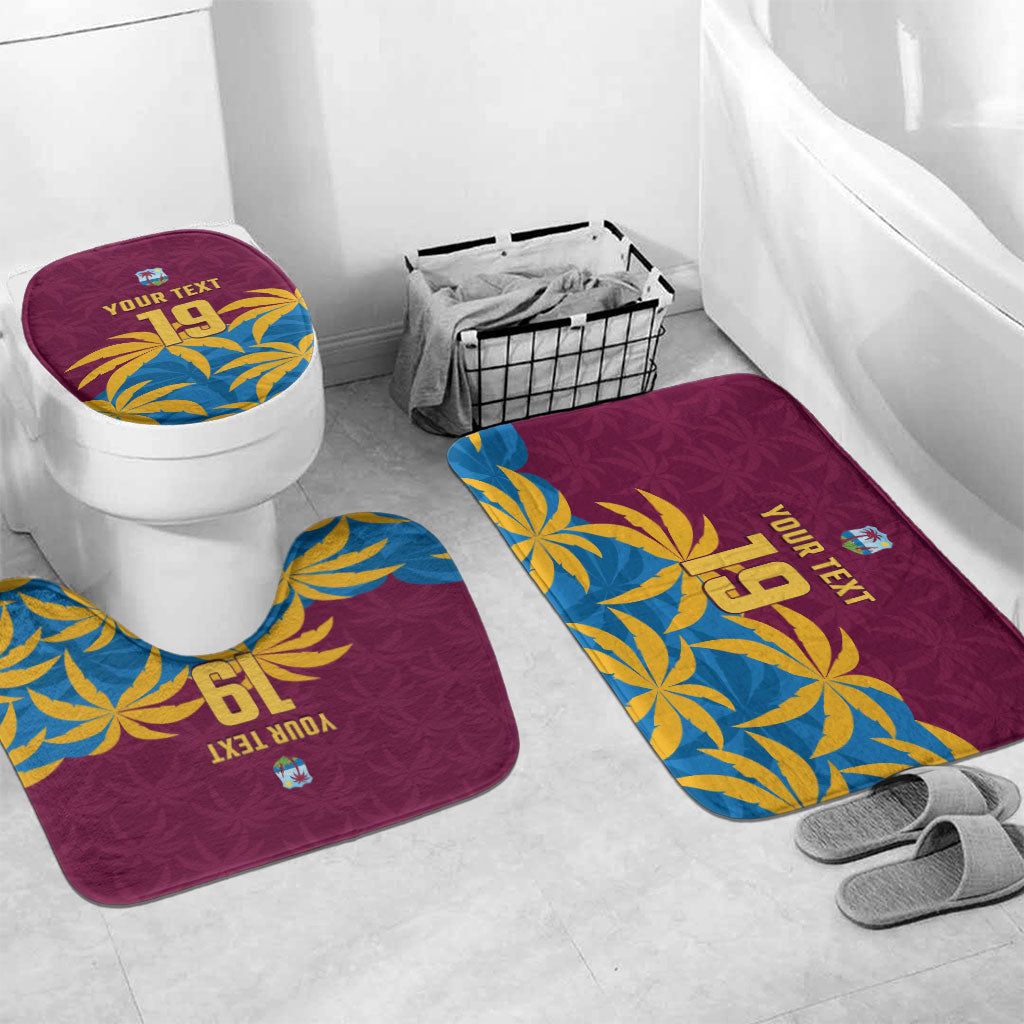 Custom West Indies Cricket Bathroom Set The Maroons Calypso Heritage