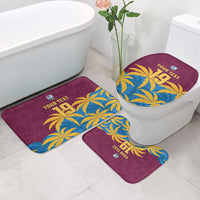 Custom West Indies Cricket Bathroom Set The Maroons Calypso Heritage