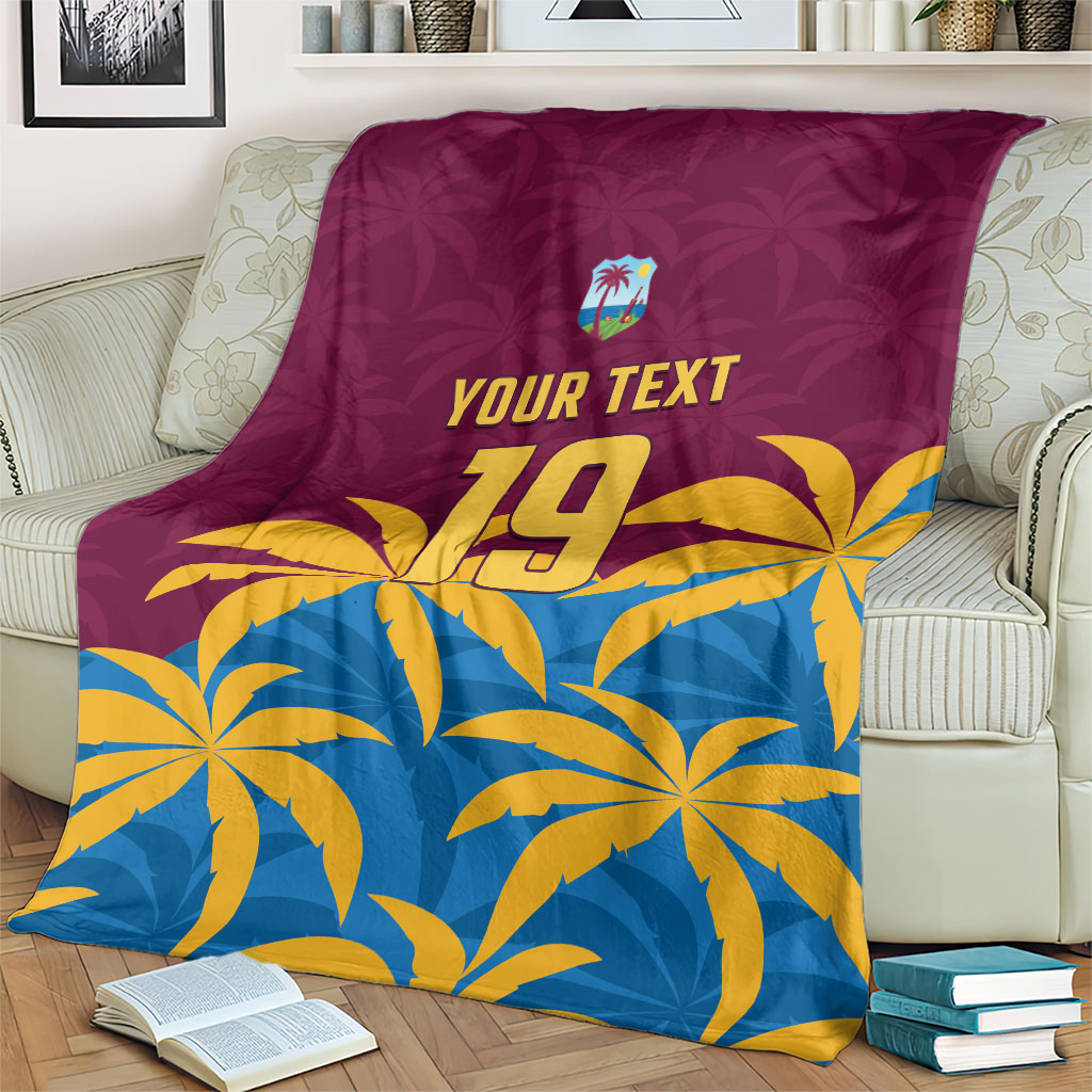 Custom West Indies Cricket Blanket The Maroons Calypso Heritage