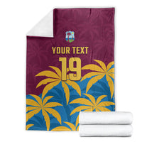Custom West Indies Cricket Blanket The Maroons Calypso Heritage