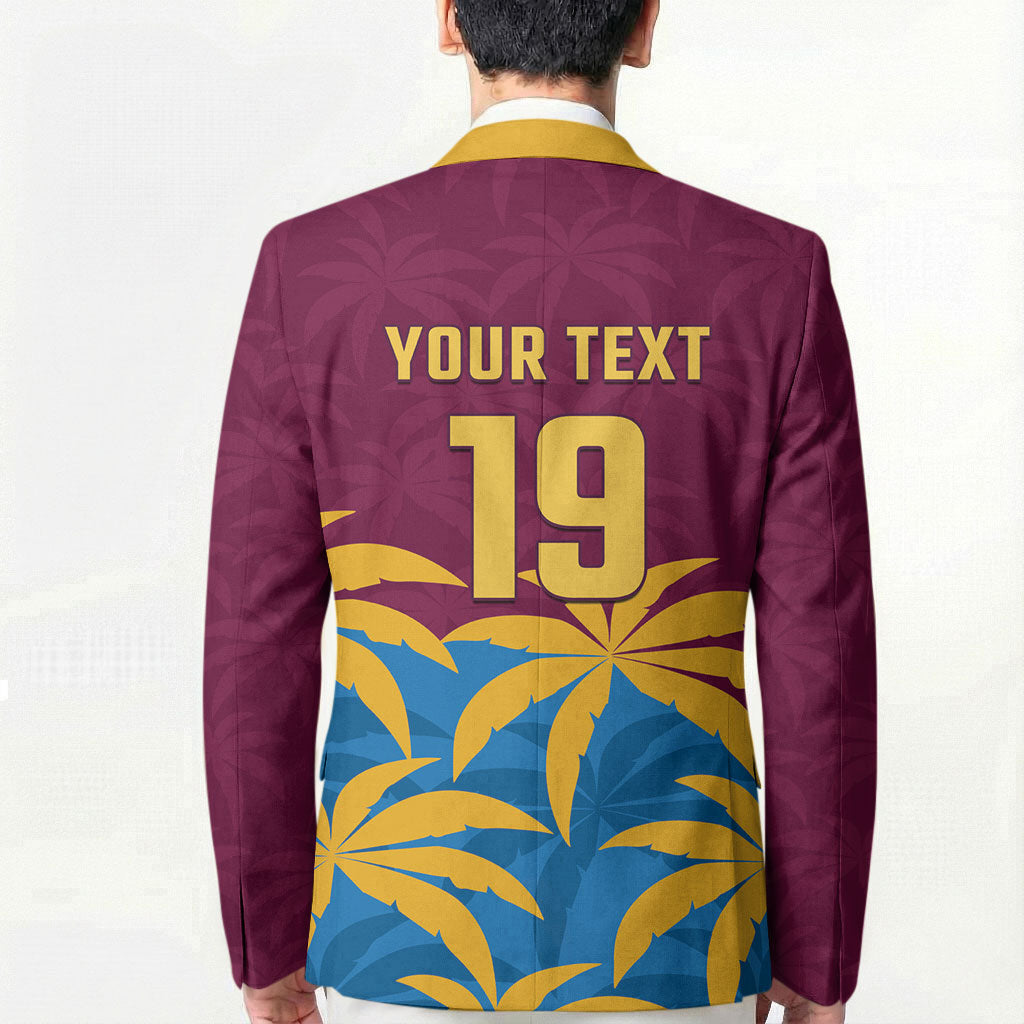 Custom West Indies Cricket Blazer The Maroons Calypso Heritage