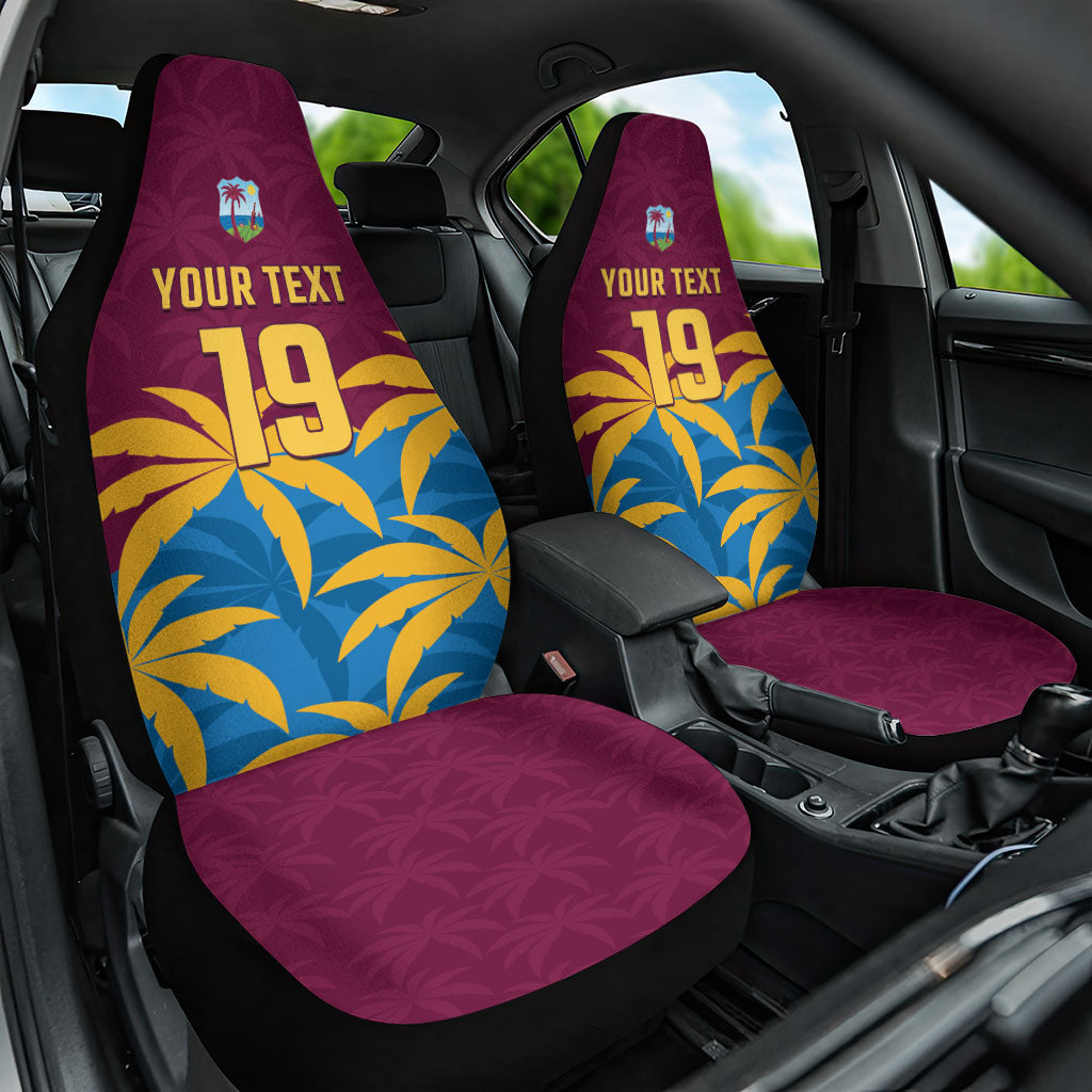 Custom West Indies Cricket Car Seat Cover The Maroons Calypso Heritage