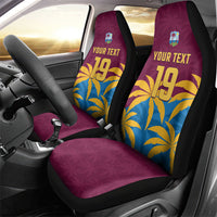 Custom West Indies Cricket Car Seat Cover The Maroons Calypso Heritage