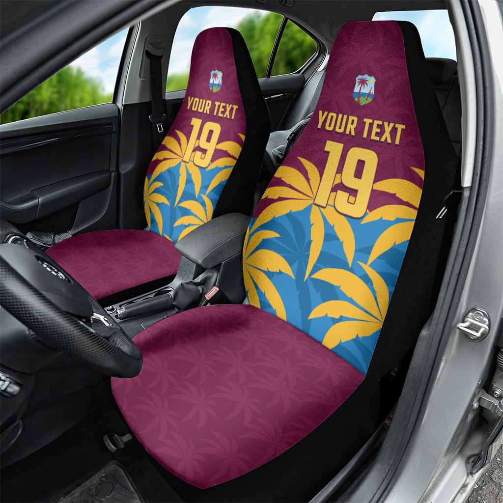 Custom West Indies Cricket Car Seat Cover The Maroons Calypso Heritage