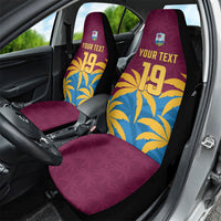 Custom West Indies Cricket Car Seat Cover The Maroons Calypso Heritage
