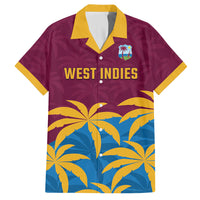Custom West Indies Cricket Hawaiian Shirt The Maroons Calypso Heritage
