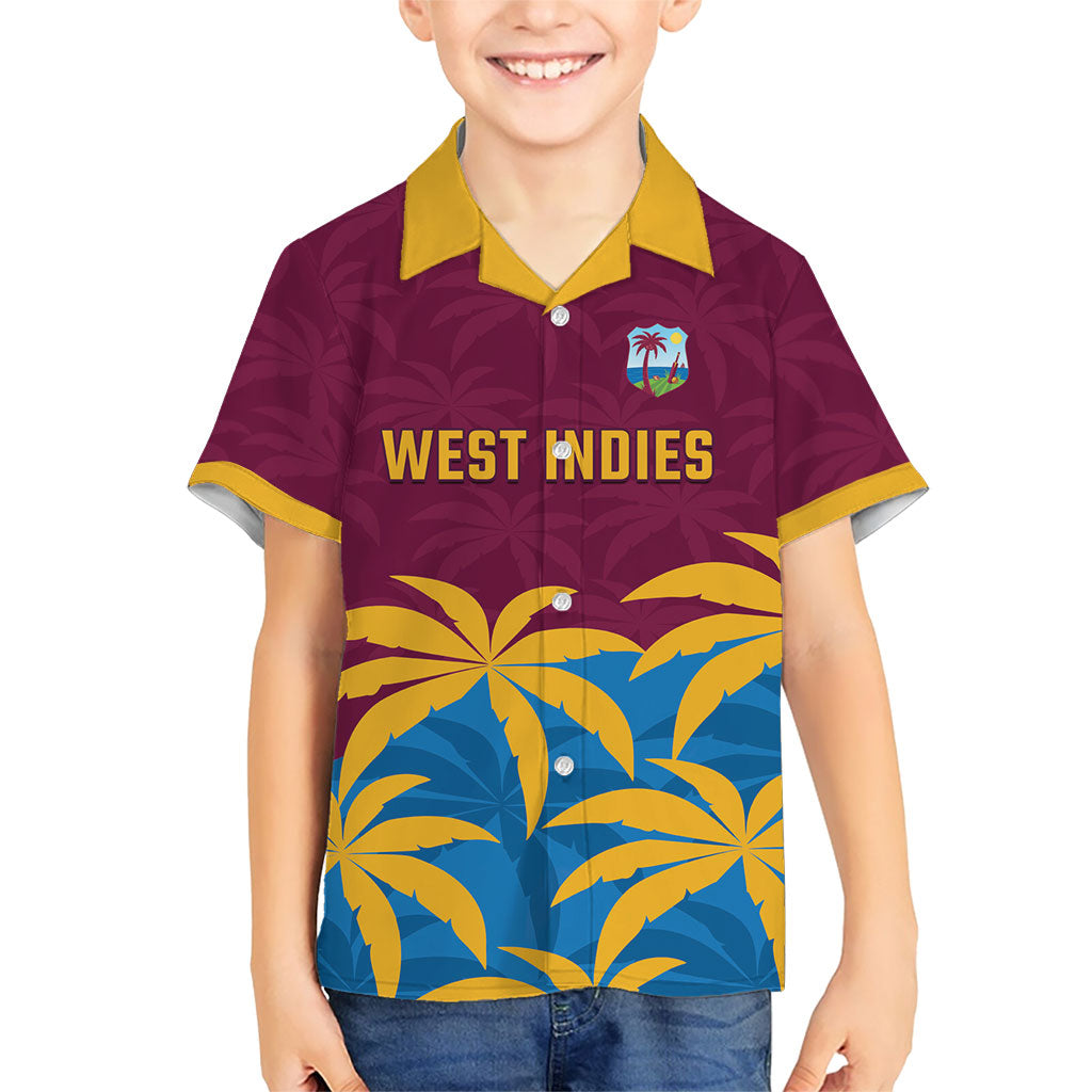 Custom West Indies Cricket Hawaiian Shirt The Maroons Calypso Heritage