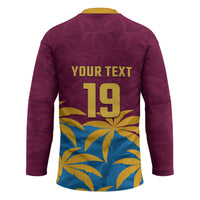 Custom West Indies Cricket Hockey Jersey The Maroons Calypso Heritage