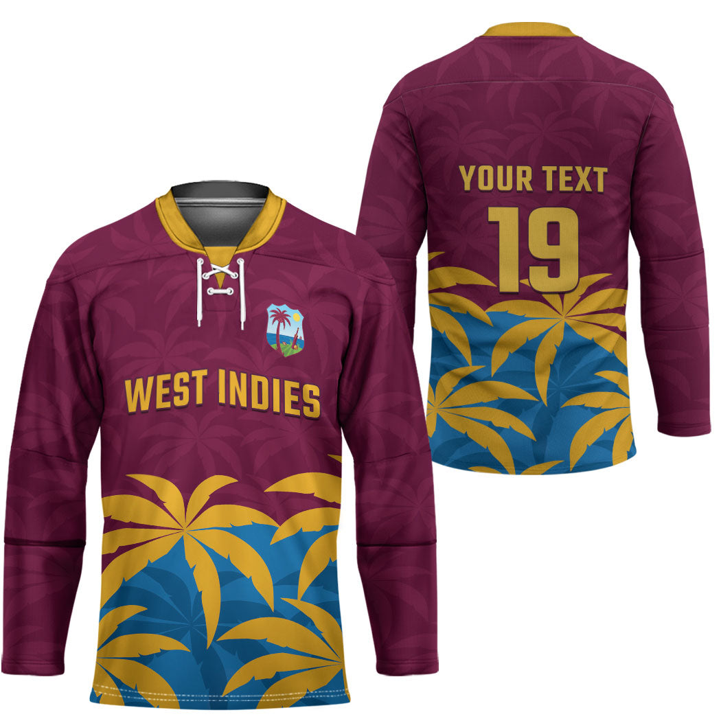 Custom West Indies Cricket Hockey Jersey The Maroons Calypso Heritage