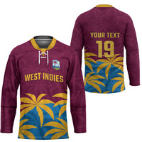 Custom West Indies Cricket Hockey Jersey The Maroons Calypso Heritage