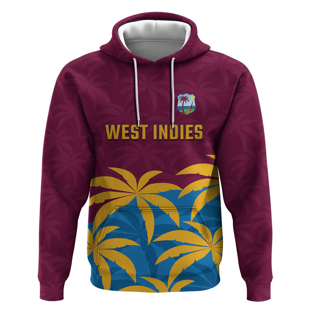 Custom West Indies Cricket Hoodie The Maroons Calypso Heritage