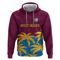 Custom West Indies Cricket Hoodie The Maroons Calypso Heritage