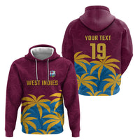 Custom West Indies Cricket Hoodie The Maroons Calypso Heritage