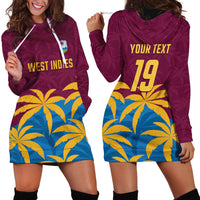 Custom West Indies Cricket Hoodie Dress The Maroons Calypso Heritage