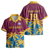 Custom West Indies Cricket Kid Hawaiian Shirt The Maroons Calypso Heritage LT19
