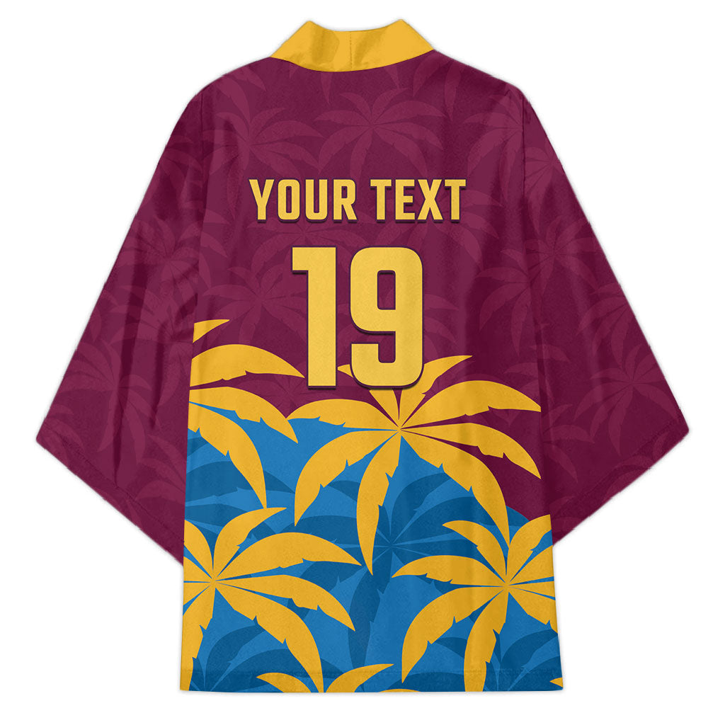 Custom West Indies Cricket Kimono The Maroons Calypso Heritage