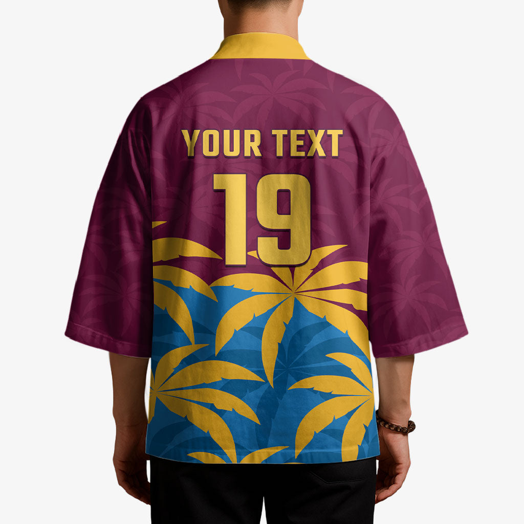 Custom West Indies Cricket Kimono The Maroons Calypso Heritage