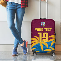 Custom West Indies Cricket Luggage Cover The Maroons Calypso Heritage