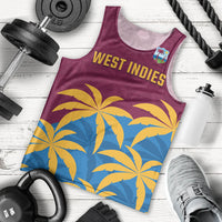Custom West Indies Cricket Men Tank Top The Maroons Calypso Heritage
