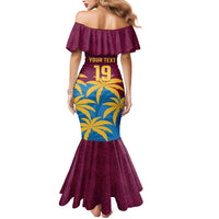 Custom West Indies Cricket Mermaid Dress The Maroons Calypso Heritage