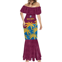 Custom West Indies Cricket Mermaid Dress The Maroons Calypso Heritage